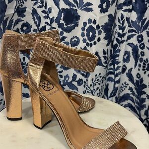 Dazzling Gold Women's Heels